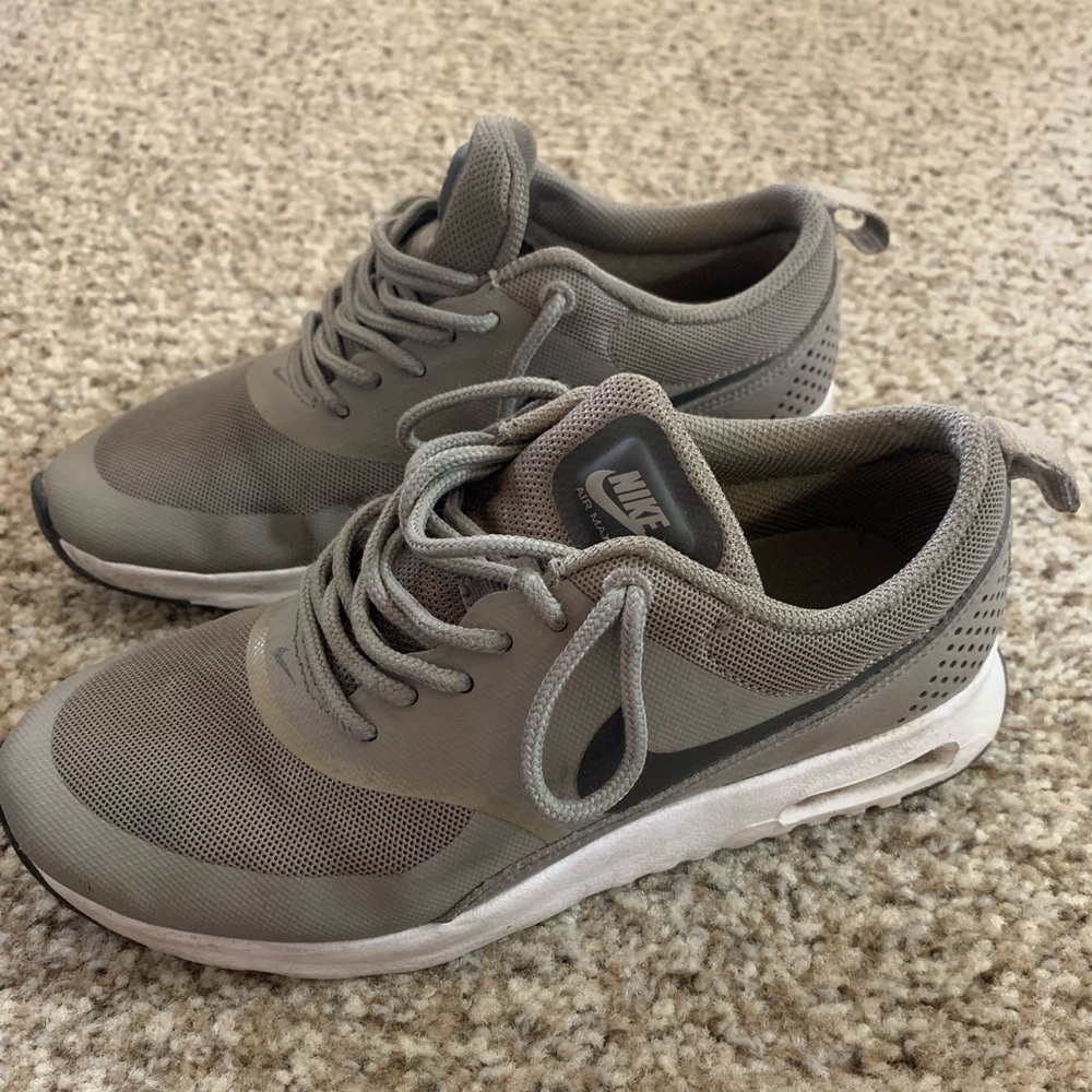 Brown Nike sneakers